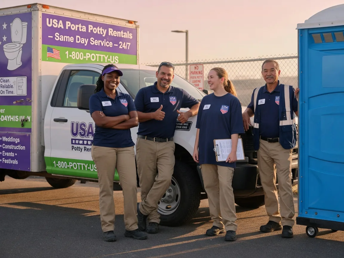 Porta Potty Rental company in Royal Oak, MD